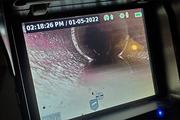 Sewer Line Camera Inspection - View Inside Sewer Line